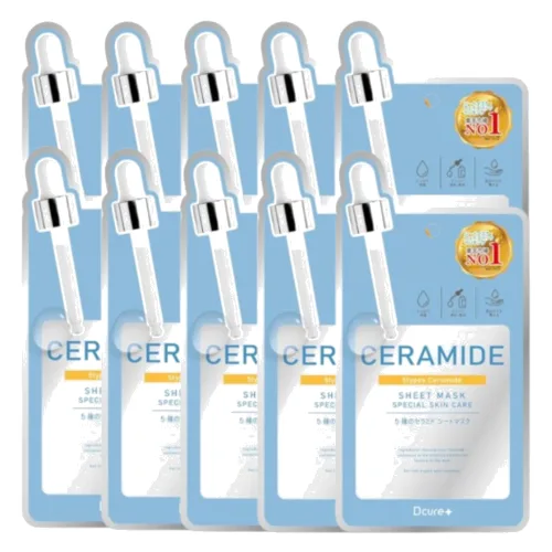 Picomonte - Dcure+ Ceramide Face Mask - 1 szt. (10szt.)