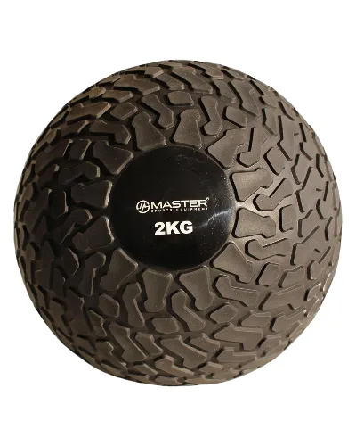 Piłka fitness do treningu siłowego MASTER Slam Ball 2 kg