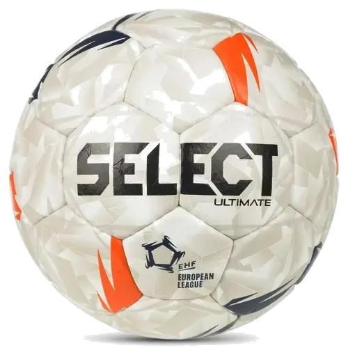 Piłka ręczna Select Ultimate EHF Liga Europejska 2026, biała, rozmiar: 2