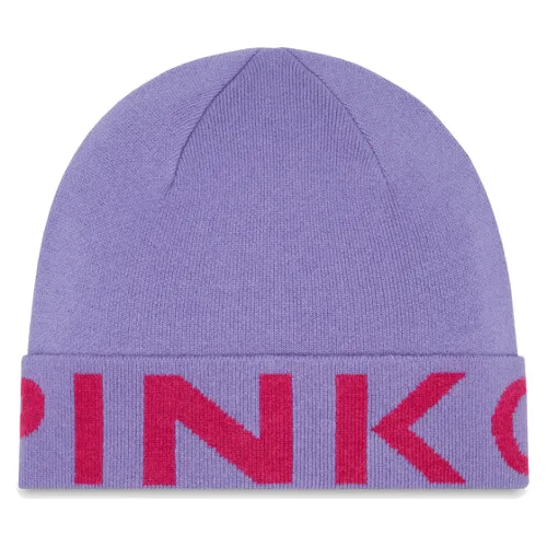 Pinko Czapka Calamaro 101507 A101 Fioletowy