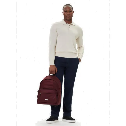Plecak Calvin Klein Sleek Round LV04D3143G Bordowy