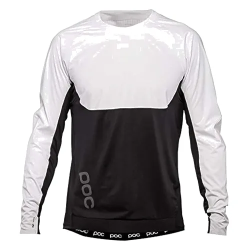 POC 52300-8001 RACEDAY DH JERSEY HYDROGEN WHITE/URANIUM BLACK