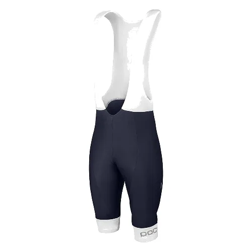 POC 55230-8041 BIB 3/4 SHORTS CLASSIC NICKEL BLUE/HYDROGEN WHITE