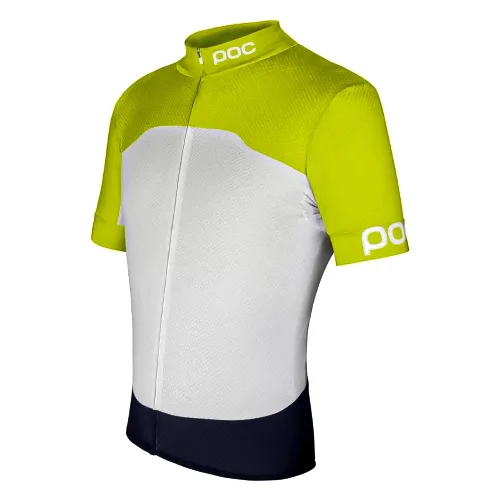 POC RACEDAY CLIMBER JERSEY UNO. YELLOW/ HYDROGEN WHITE 55000-8148