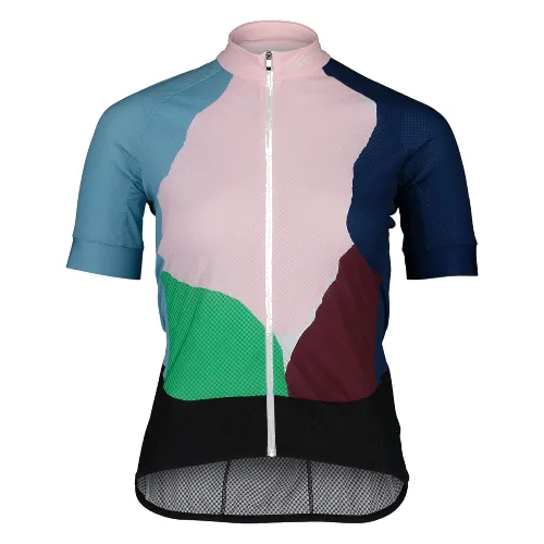 POC W`S ESSENTIAL ROAD LOGO JERSEY SPLASHES MULTI OPAL/BASALT SS2153294-8369