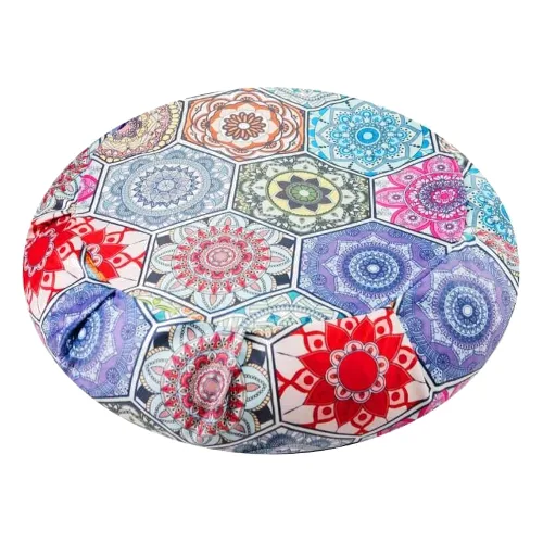 Poduszka do medytacji Zafu Omm Yoga Mandala Vibrant