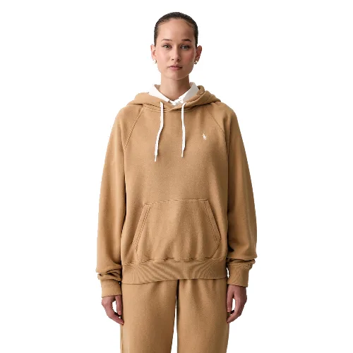 Polo Ralph Lauren bluza z kapturem damska z bawełną