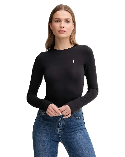 Polo Ralph Lauren body damskie bawełniane z elastanem