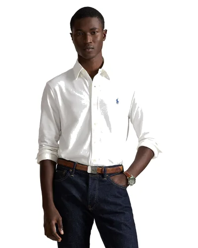Polo Ralph Lauren Koszula 710654408003 Biały Regular Fit