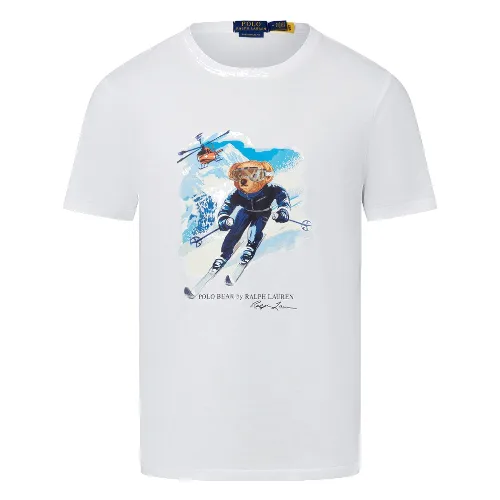 Polo Ralph Lauren Koszulka Mężczyźni Dżersej biały, XL