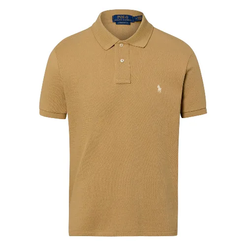 Polo Ralph Lauren koszulka polo Mężczyźni Bawełna brązowy