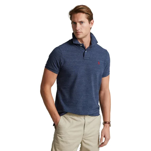 Polo Ralph Lauren Polo 710548797012 Niebieski Slim Fit