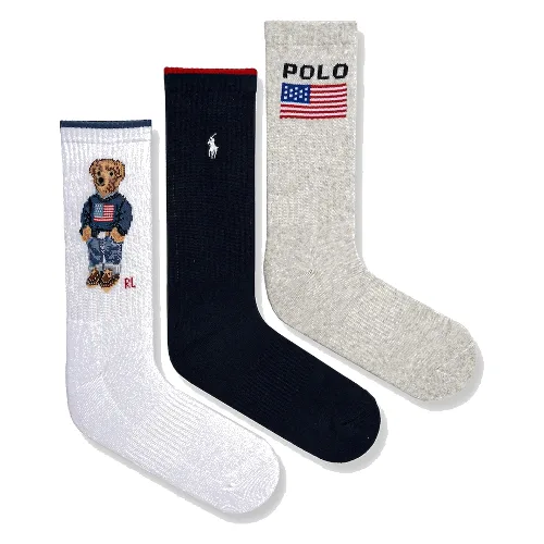 Polo Ralph Lauren skarpetki 3-pack