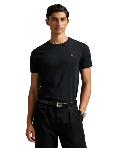 Polo Ralph Lauren T-Shirt Bsr 710680785 Czarny Custom Slim Fit