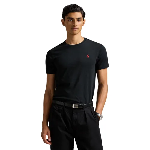 Polo Ralph Lauren T-Shirt Bsr 710680785 Czarny Custom Slim Fit