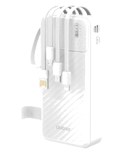 Powerbank Dudao k11 pro 20000mAh z wbudowanymi kablami
