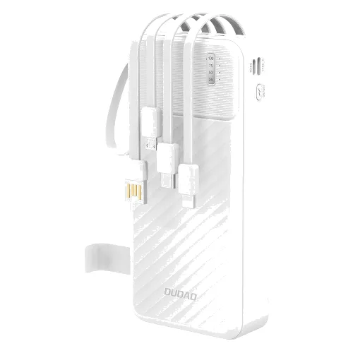 Powerbank Dudao k11 pro 20000mAh z wbudowanymi kablami