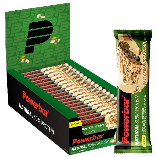 Powerbar Natural Protein Bar (18x40g) Salty Peanut Crunch - Batony