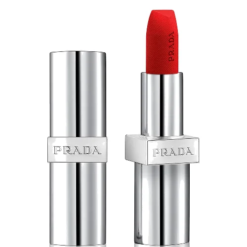 Prada Soft Matte Refillable Lipstick 3.8g (Various Shades) - R129 - Lacca