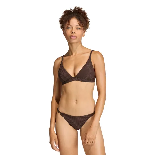 Prążkowana góra bikini Iconisea z wyjmowanymi wkładkami i trójkątnym krojem