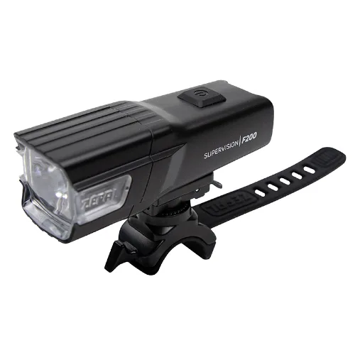 Przednie oświetlenie rowerowe Zefal Supervision F200 USB