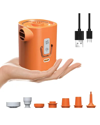 przenośna pompka elektryczna camping 4800 pa led