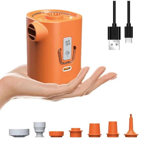 przenośna pompka elektryczna camping 4800 pa led