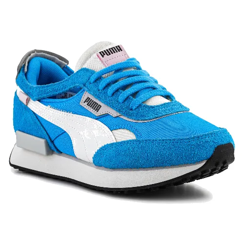 Puma future rider cut-out vintage wns 384861-02 ocean dive marshmallow
