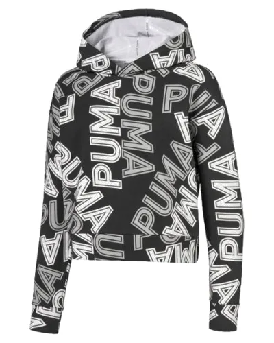 PUMA Modern Sports AOP Dziewczynki Bluza z kapturem 582779-01