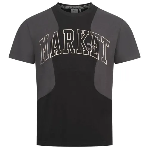 PUMA x MARKET Relaxed Fit Mężczyźni T-shirt oversize 535081-01