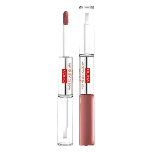 PUPA Milano MADE TO LAST LIP DUO Szminki 8 ml B011 - NATURAL BROWN