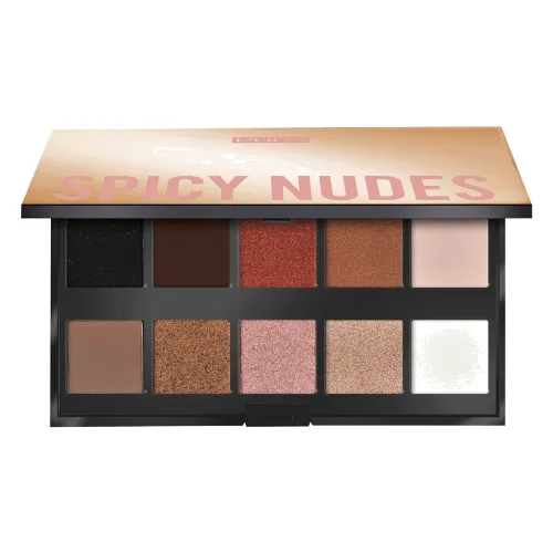 PUPA Milano Makeup Stories Bright Violet Cienie do powiek 18 g 1 - SPICY NUDES