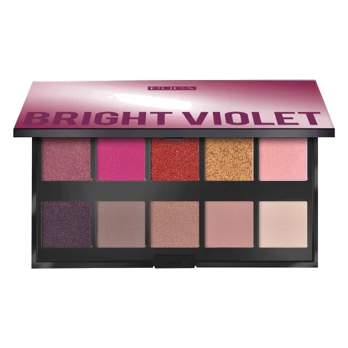 PUPA Milano Makeup Stories Bright Violet Cienie do powiek 18 g 3 - BRIGHT VIOLET