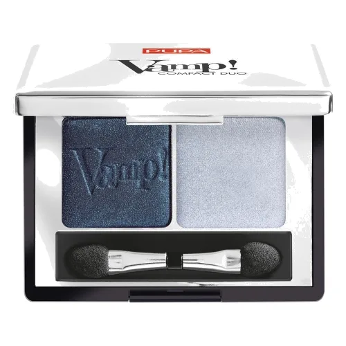 PUPA Milano Vamp! Compact Dou Cienie do powiek 2,2 g 012 Magnetic Blue