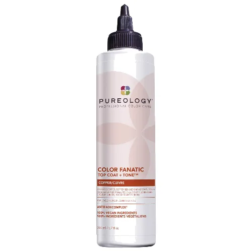 Pureology Color Fanatic Top Coat and Tone for Copper Hair Colour Protection kuracja chroniąca kolor włosów 200 ml