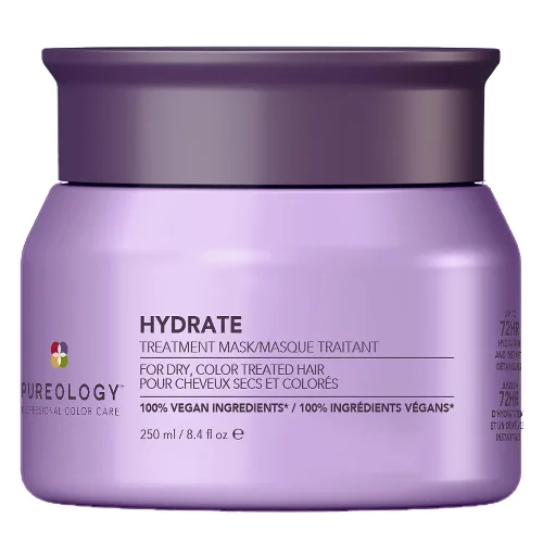 Pureology Hydrate Hair Treatment Mask - Deep Conditioning Hair Mask for Dry or Color-Treated Hair 250ml