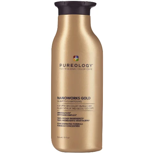 Pureology Nanoworks Gold Shampoo złoty szampon do włosów 266 ml