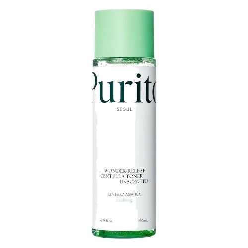 PURITO Bezzapachowy toner z ekstraktem z wąkroty azjatyckiej Toniki do twarzy 200 ml