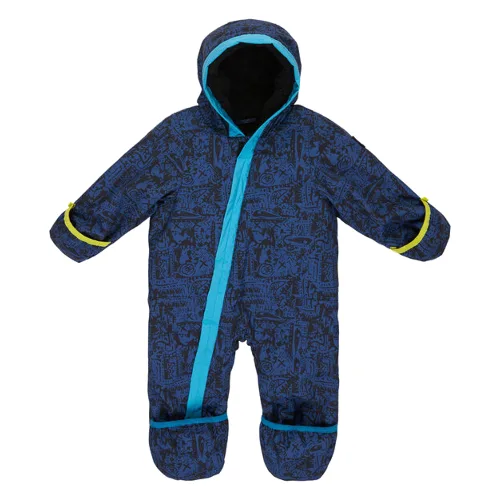 Quiksilver Kombinezon zimowy EQITS03012 Granatowy Regular Fit