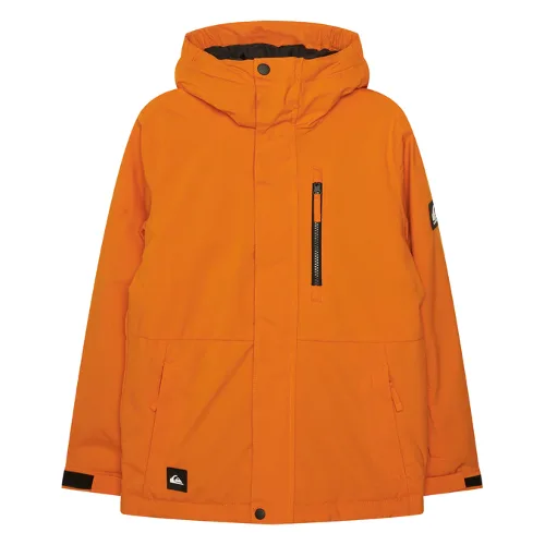 Quiksilver Kurtka narciarska Mission EQBTJ03157 Pomarańczowy Regular Fit