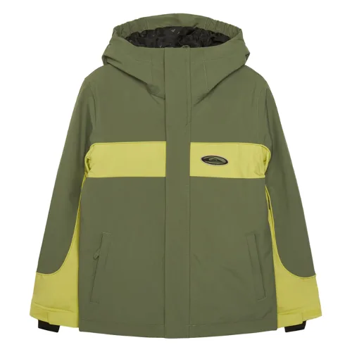 Quiksilver Kurtka snowboardowa High Altitude EQBTJ03204 Zielony Regular Fit