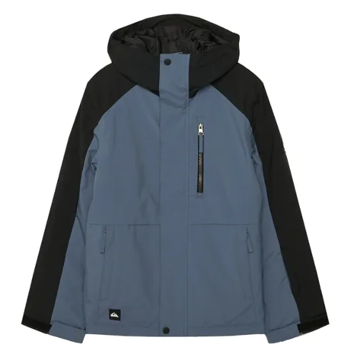 Quiksilver Kurtka snowboardowa Mission EQBTJ03180 Szary Regular Fit
