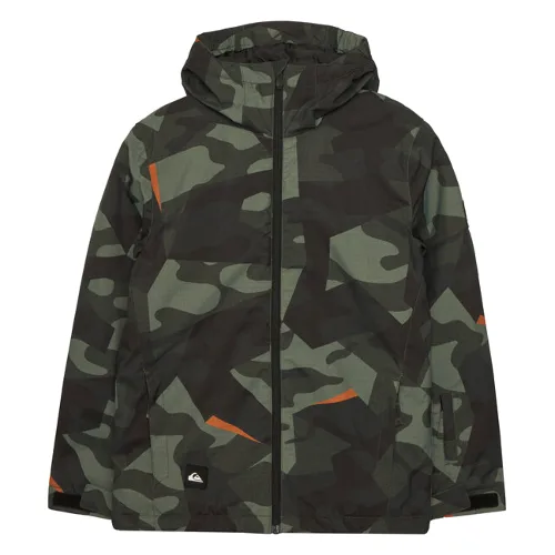 Quiksilver Kurtka snowboardowa Mission EQBTJ03199 Zielony Regular Fit