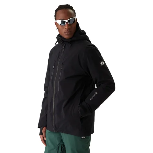 Quiksilver Kurtka snowboardowa Pro Path Stretch Goretex Jk EQYTJ03508 Czarny Modern Fit