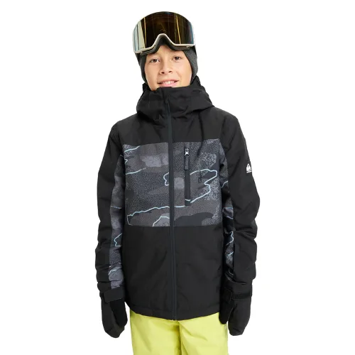 Quiksilver Kurtka snowboardowa Side Hit EQBTJ03220 Czarny Regular Fit