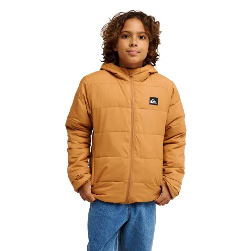 Quiksilver Kurtka zimowa Scaly Reversible EQBJK03347 Pomarańczowy Regular Fit