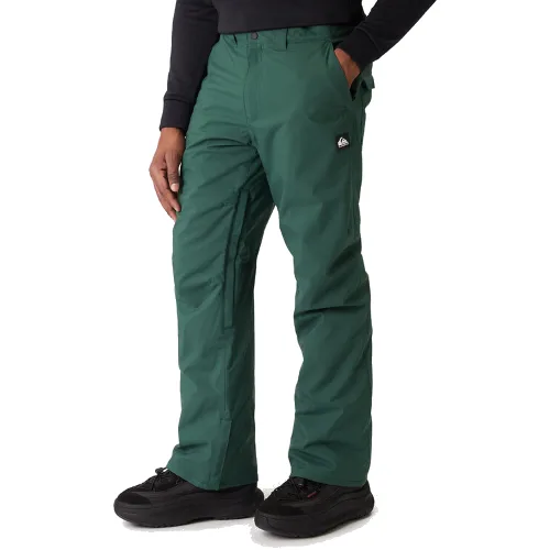Quiksilver Spodnie snowboardowe Estate EQYTP03237 Zielony Slim Fit