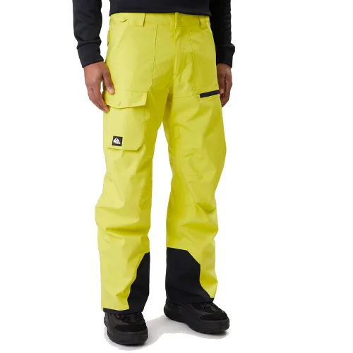 Quiksilver Spodnie snowboardowe Utility EQYTP03235 Żółty Modern Fit