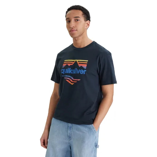 Quiksilver T-Shirt EV Horizon Fade EQYZT08289 Granatowy Regular Fit