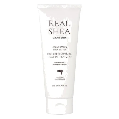 Rated Green Rated Green REAL SHEA proteinowa kuracja odbudowująca do włosów Maski do włosów 150 ml